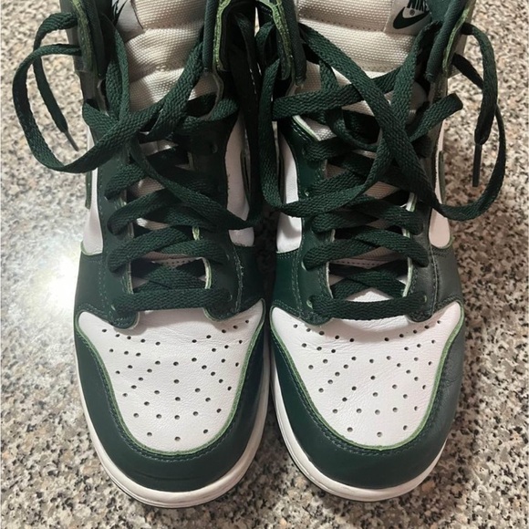 Nike Dunk High Spartan Green - Picture 5 of 10